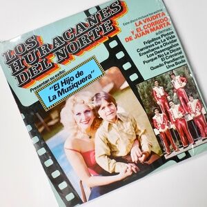 Los Huracanes Del Norte Vinyl LP El Hijo de La Musiquera Tex Mex Mariachi Tejano